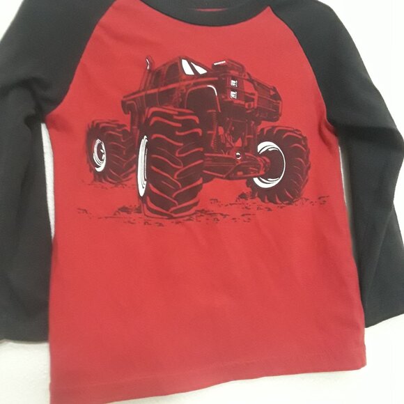 Garanimals Red and Black Long Sleeve Tee - Picture 3 of 4